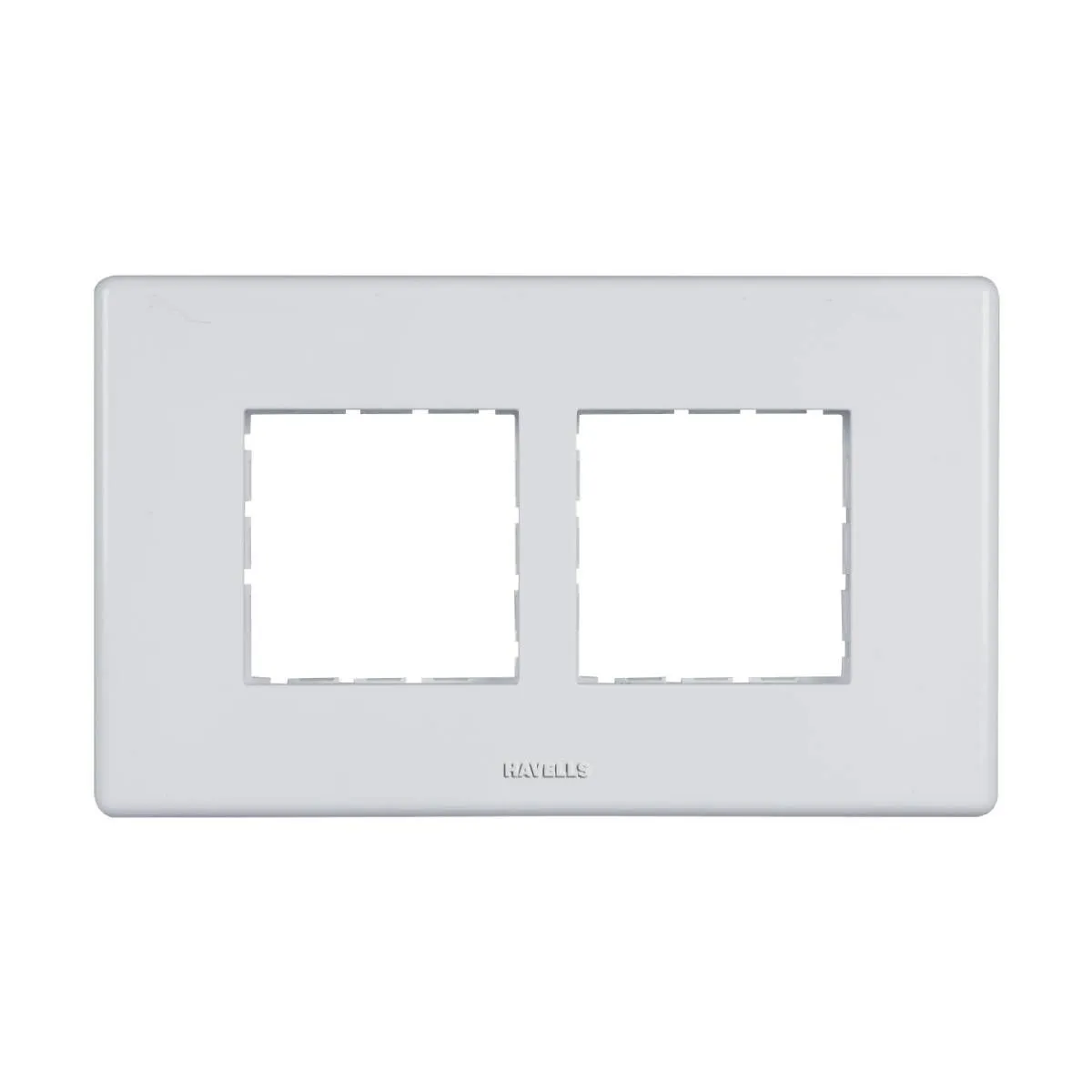 HAVELLS 4 M FABIO (CLASSIC WHITE) MODULAR COMBINED PLATES