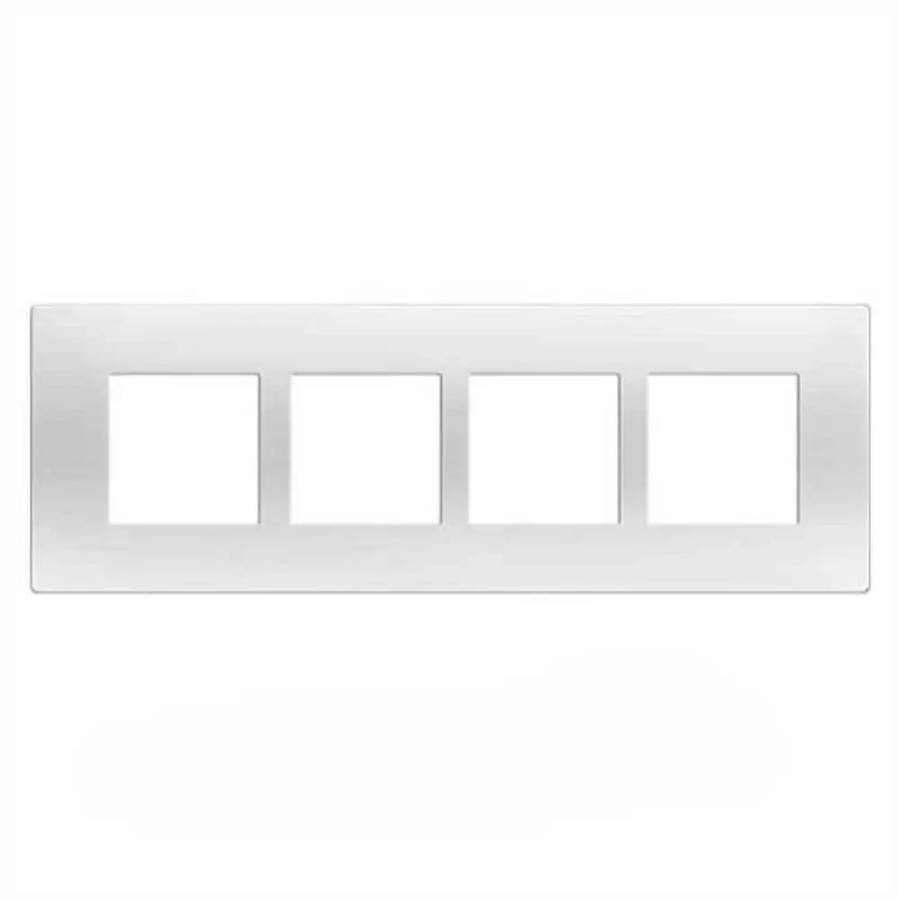 HAVELLS 8 M VERTICAL FABIO (CLASSIC WHITE) MODULAR COMBINED PLATES