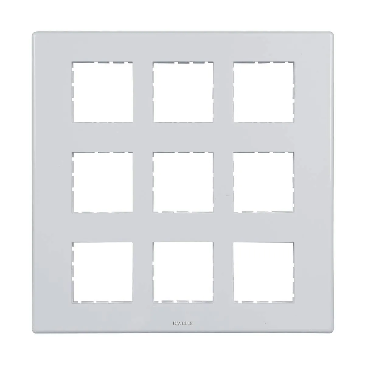 HAVELLS 18 M FABIO (CLASSIC WHITE) MODULAR COMBINED PLATES