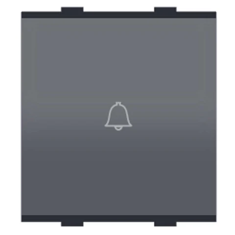 VETO VYOMA SERIES 6 AMP. BELL PUSH SWITCH 2M MODULAR SWITCH