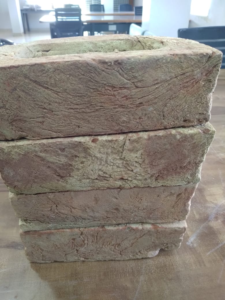 RCI HANUMANGARH MADE CLAY BRICKS 1 NUMBER (9X4X2.75)